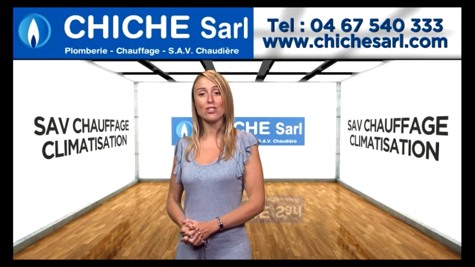 Vidéo plombier Chiche SARL Montpellier